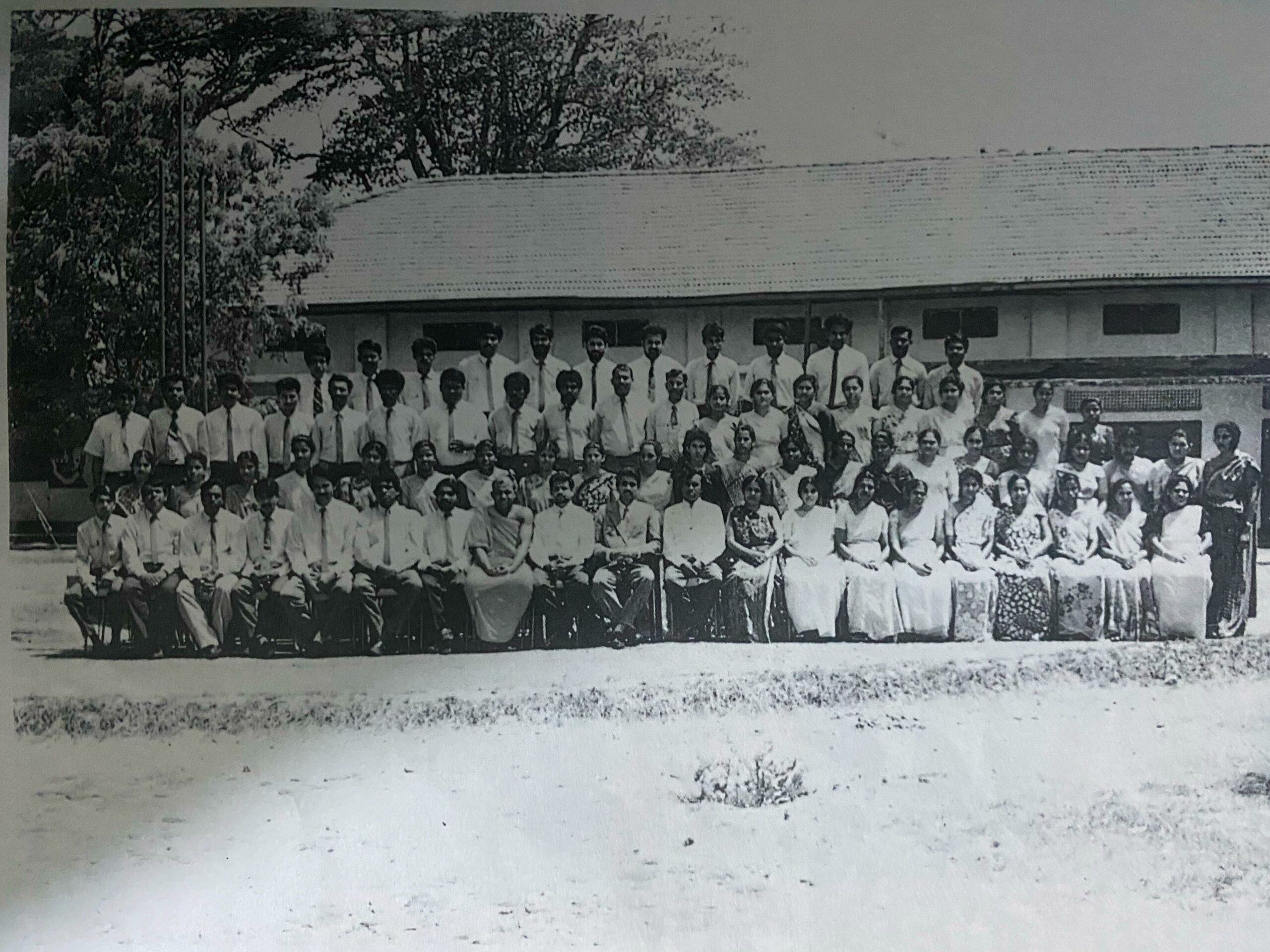 Staff of Kekirawa Central College in 1995